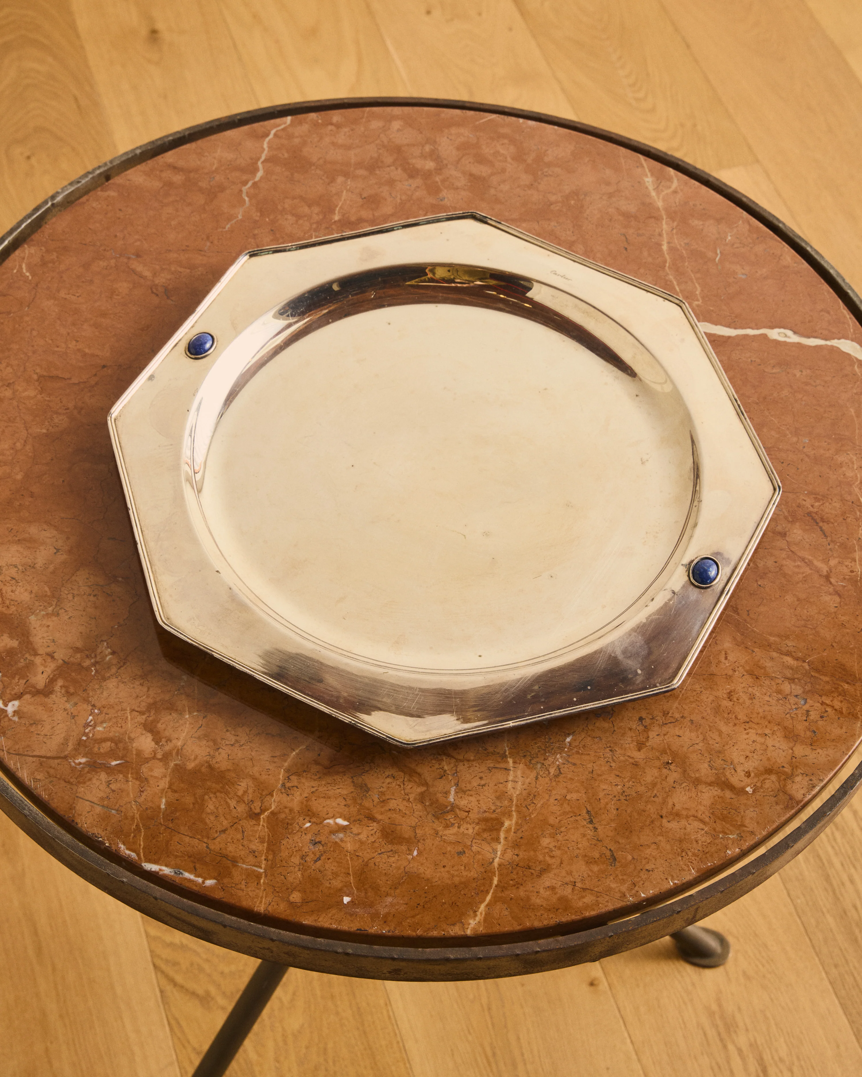 ART DECO CARTIER SILVER-PLATED TRAY - Image 4
