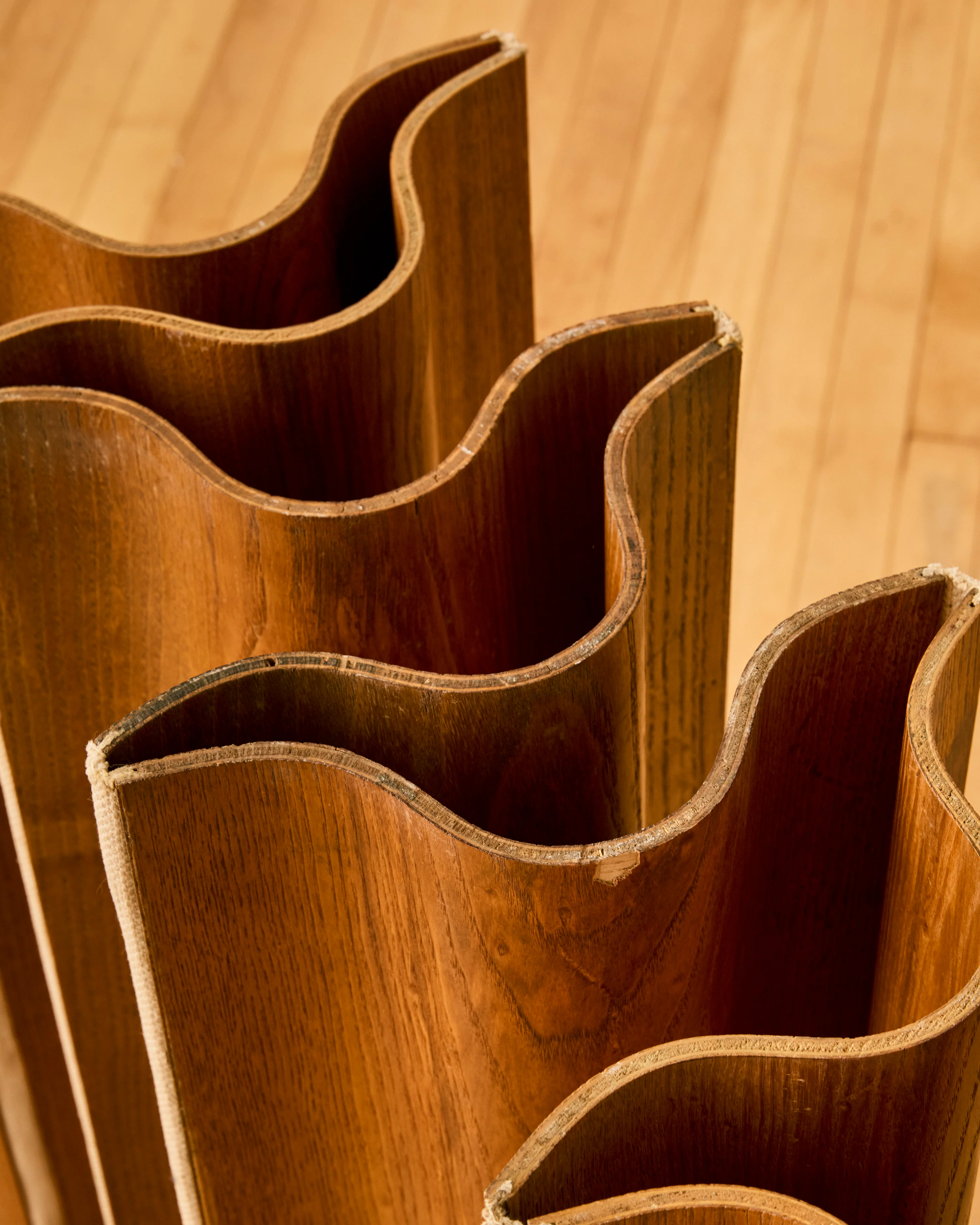 HALF SIZE WOOD SCREEN MODEL #FSW-8 BY CHARLES AND RAY EAMES C. 1952 - Image 6